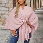Yvette | Poncho Elegante Drappeggiata