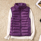 Saphire | Gilet elegante in piuma