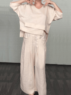 Renaya | Completo casual in cotone e lino