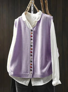 Gaelle | Gilet Casual Elegante in Maglia