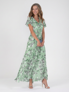 Ismeria | Vestito lungo in chiffon floreale