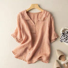 Adèle | Blusa aerea in lino