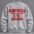 Felpa senza Cappuccio Natalizia Unisex–Edizione Natalizia