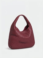 Borsa a tracolla hobo intrecciata