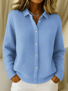 Elena | Cardigan Classico in Maglia Morbida
