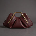 Aideen | Borsa Elegante con Manico Dorato