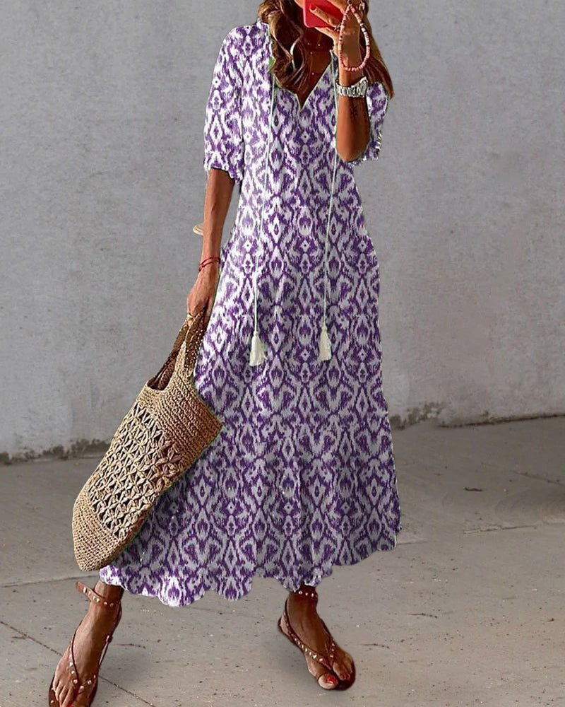 Dianna | Abito bohemien leggero