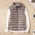 Saphire | Gilet elegante in piuma