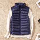 Saphire | Gilet elegante in piuma