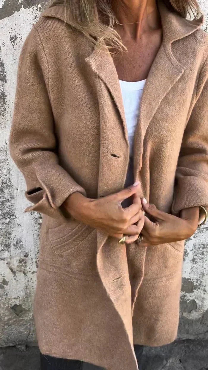 Audrey | Cappotto chic minimalista