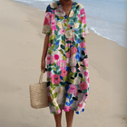 Nathalie | Abito elegante a fiori