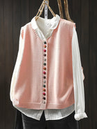 Gaelle | Gilet Casual Elegante in Maglia