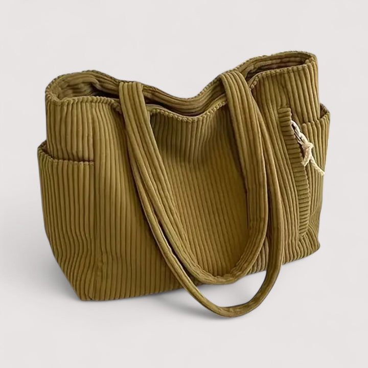 Lauren | Borsa a spalla in velluto a coste