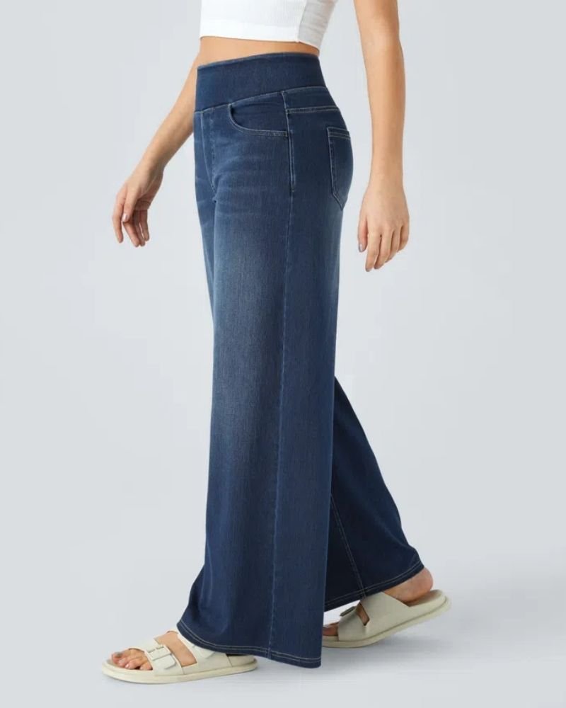 Ainsley | Jeans a gamba larga confortevoli
