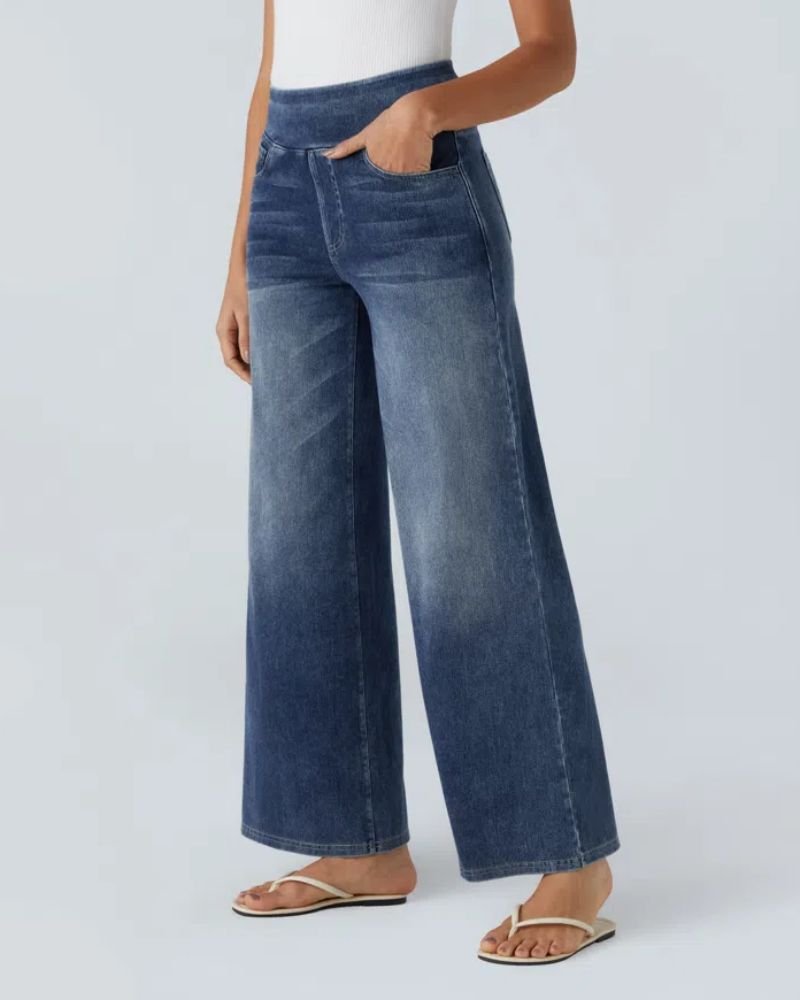 Ainsley | Jeans a gamba larga confortevoli
