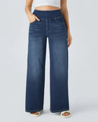 Ainsley | Jeans a gamba larga confortevoli