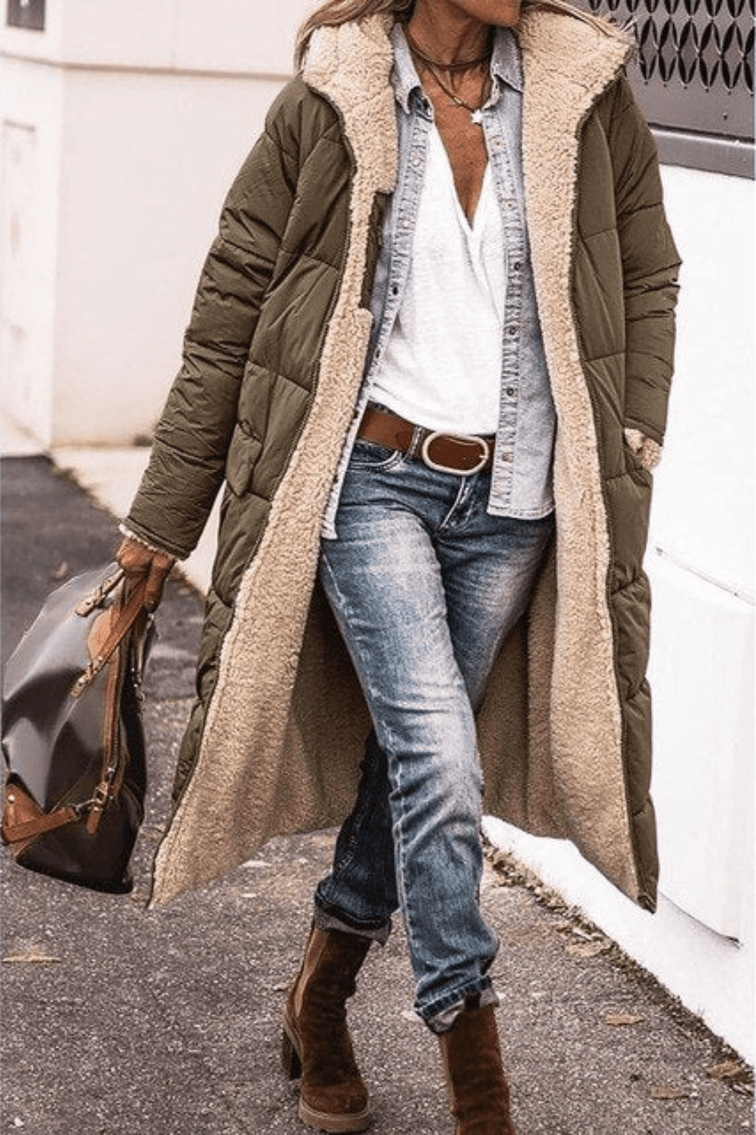 Anny | Mantello reversibile elegante