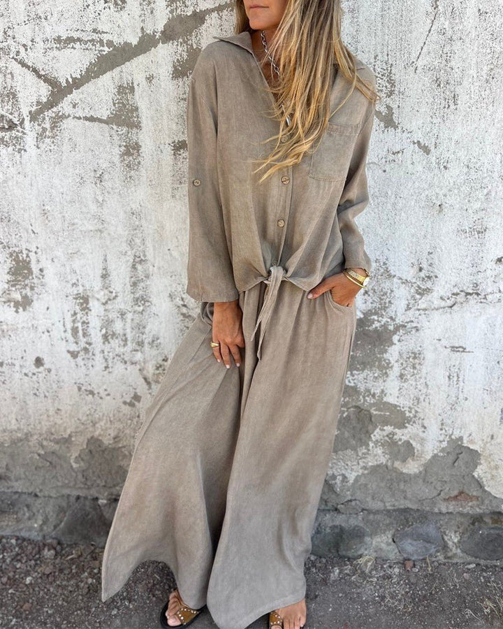 Mela cotogna | Completo due pezzi versatile
