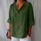 Clara | Blusa in lino casual