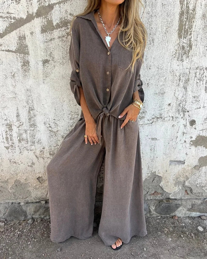 Mela cotogna | Completo due pezzi versatile