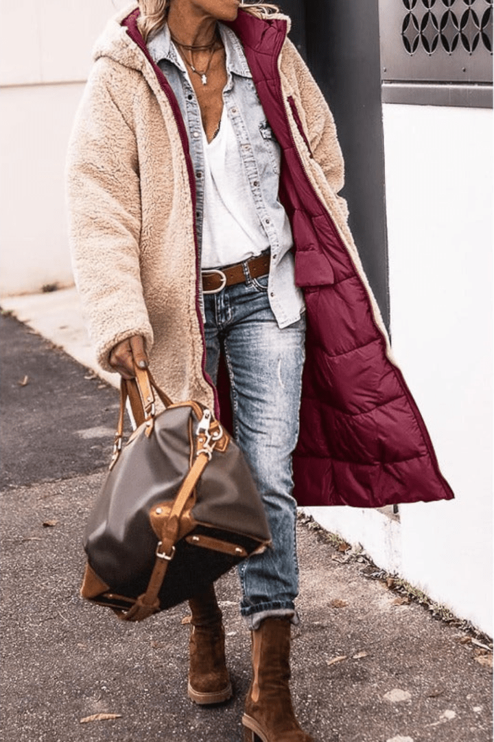 Sophia | Cappotto Elegante e Reversibile