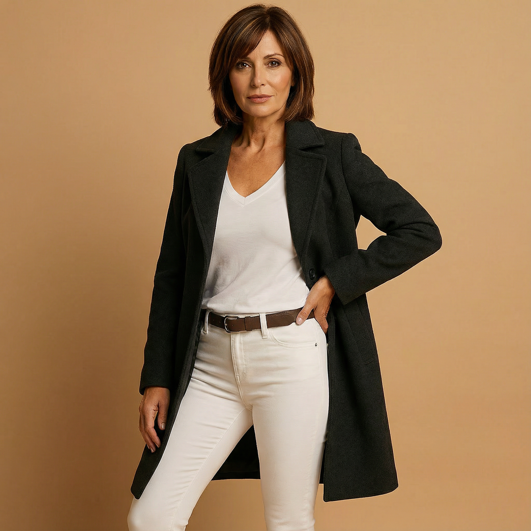 Lara™ | Cappotto classico in lana