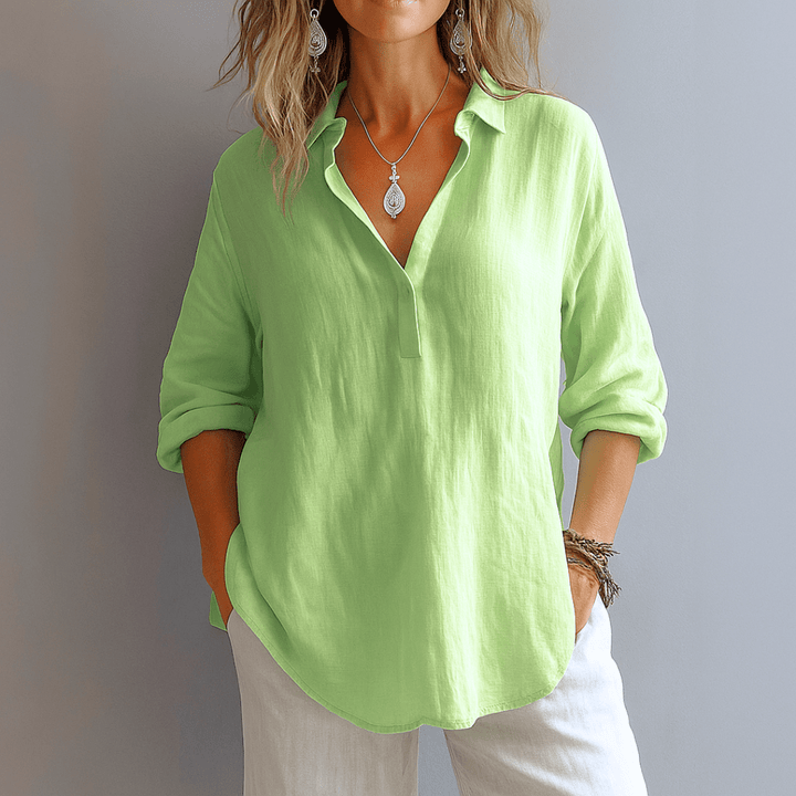 Marianne | elegante blusa in lino