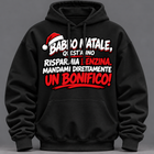Felpa con cappuccio natalizia unisex –Edizione Natalizia