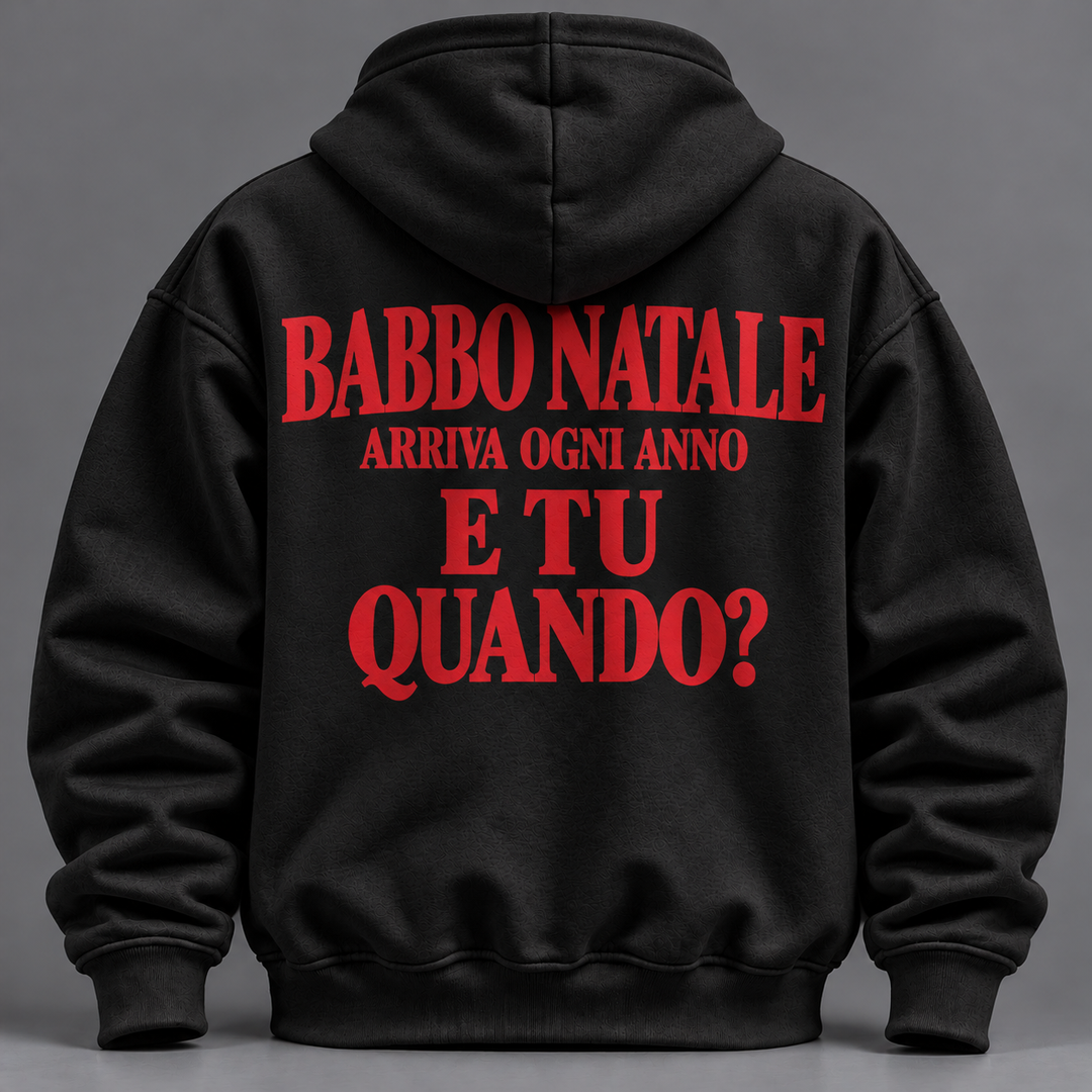 Felpa con Cappuccio Natalizia Unisex–Edizione Natalizia