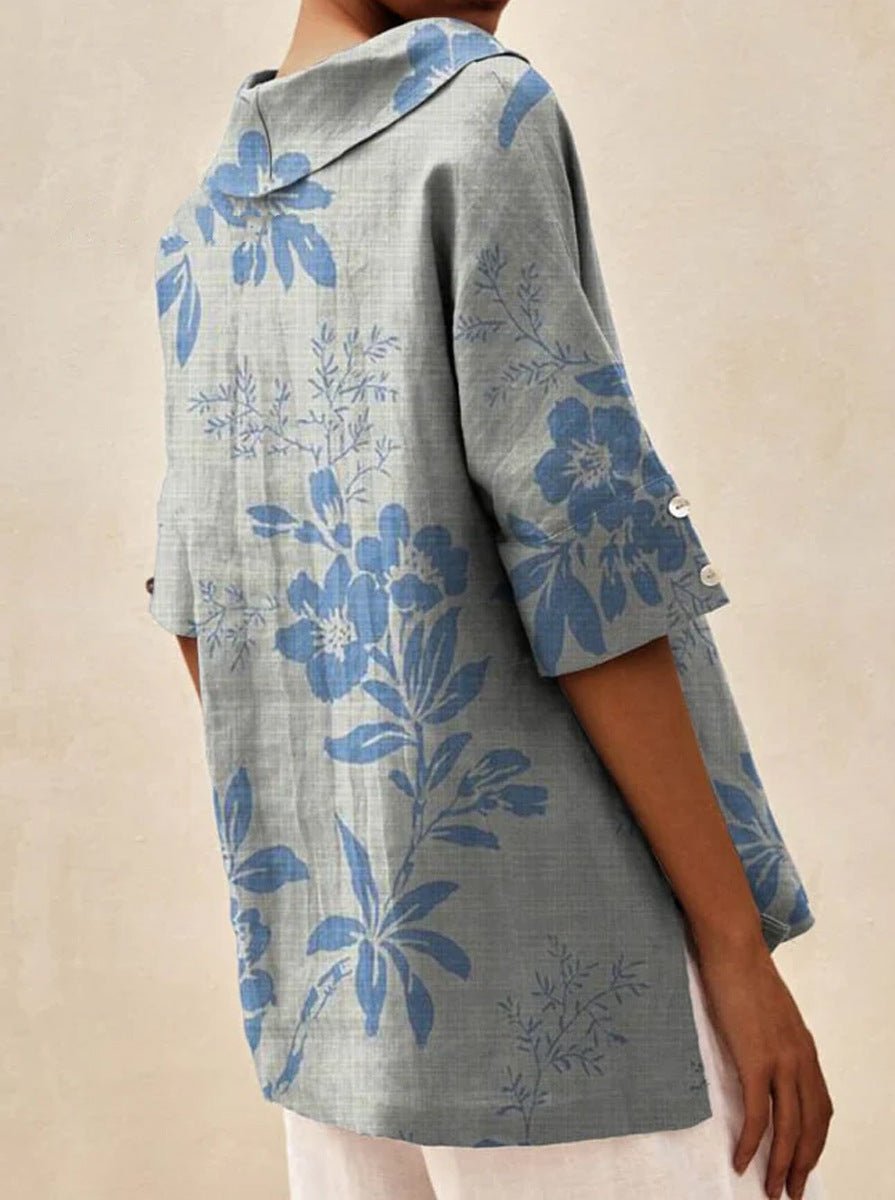 Andrea | Top leggero floreale estivo