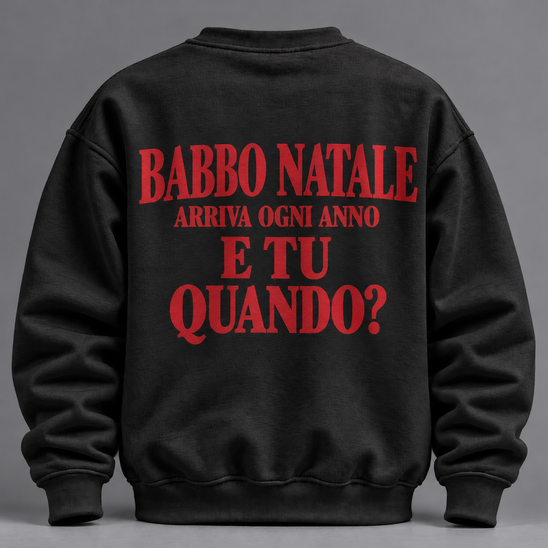 Felpa senza Cappuccio Natalizia Unisex–Edizione Natalizia