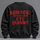 Felpa senza Cappuccio Natalizia Unisex–Edizione Natalizia