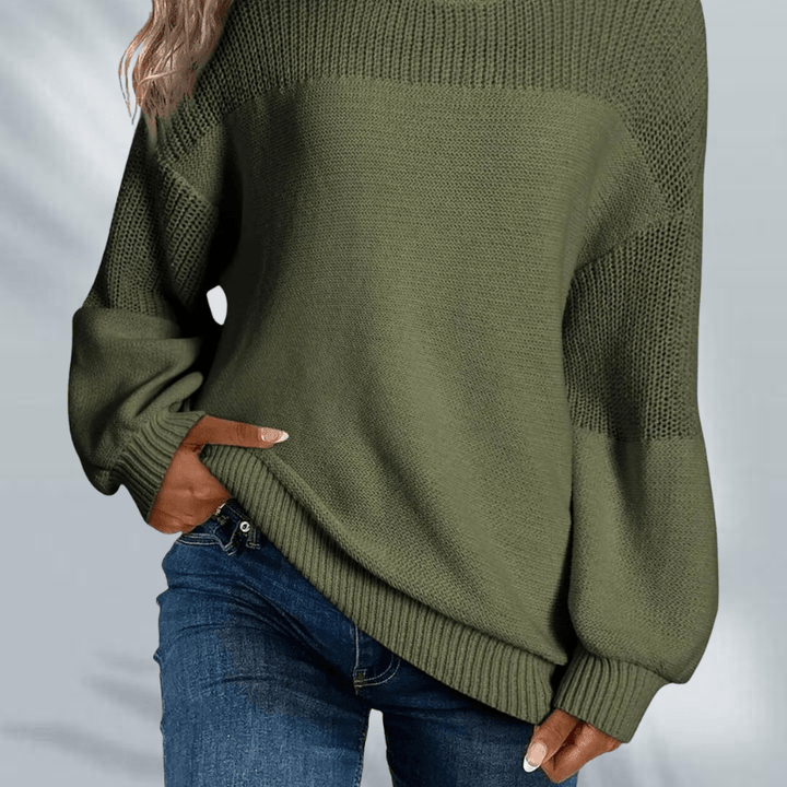 Cecilia – Maglione a Maglia Larga e Comoda