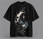 T-Shirt Unisex Oversize “Essenza Lunare” – Edizione Celeste