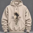 Felpa Unisex con Cappuccio “Oltre il Rumore” – Luna Notturna