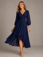 Mia | Elegant V-neck Long Dress