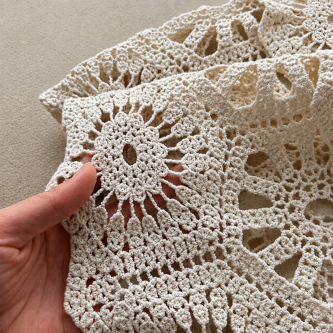 Mae Crochet Cardigan