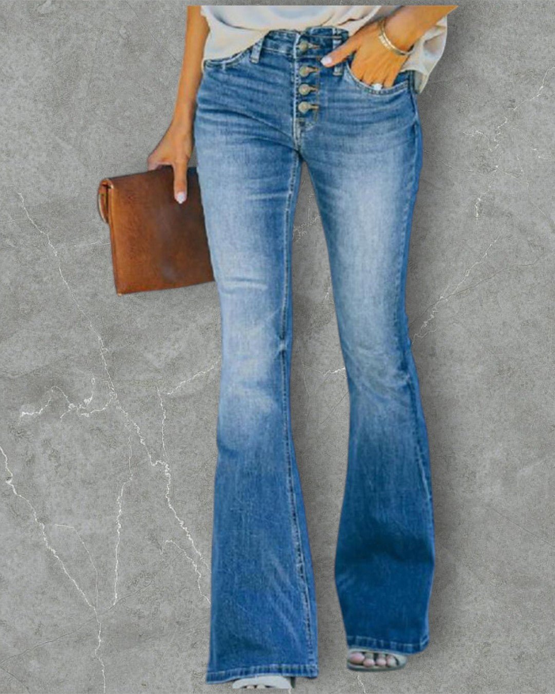 Elvira | Jeans svasati eleganti