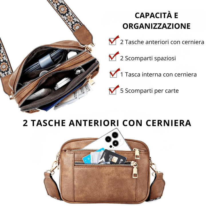 Elisara | Borsa a Spalla Elegante e Versatile