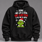 Felpa con cappuccio natalizia unisex –Il Grinch