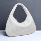 Woven Hobo Shoulder Bag