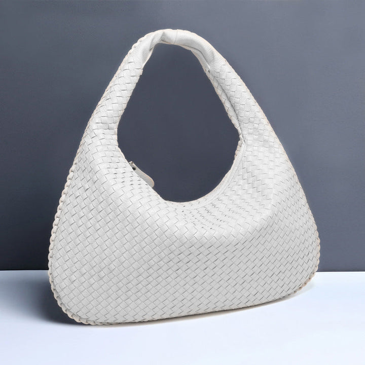 Borsa a tracolla hobo intrecciata