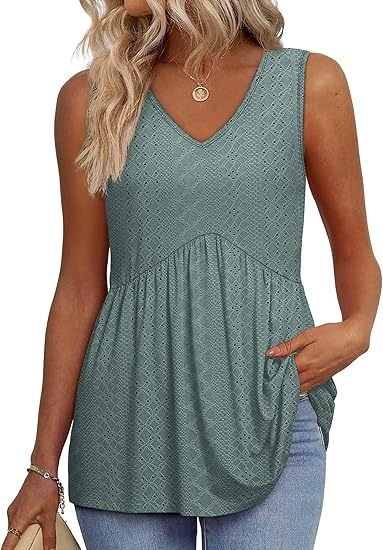 Elenor | Canotta elegante senza maniche