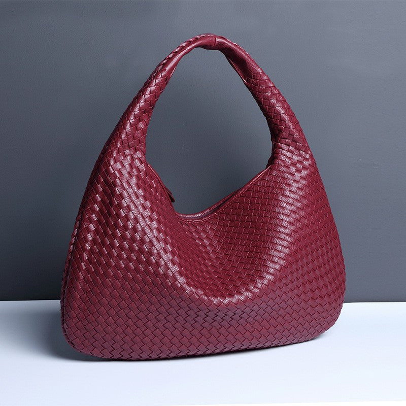 Borsa a tracolla hobo intrecciata