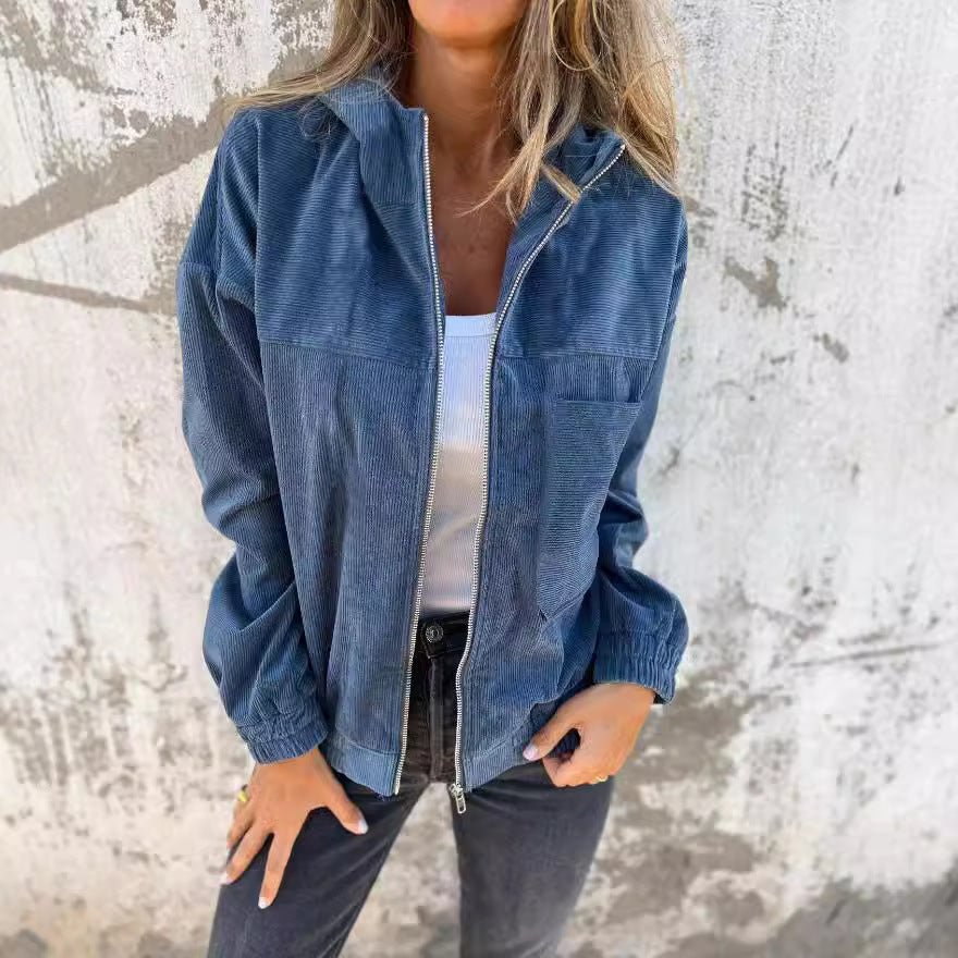 Clémence | Giacca in velluto confortevole