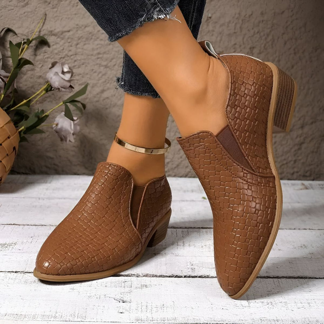 Alexia | Scarpe Oxford Ortopediche in Pelle Elegante