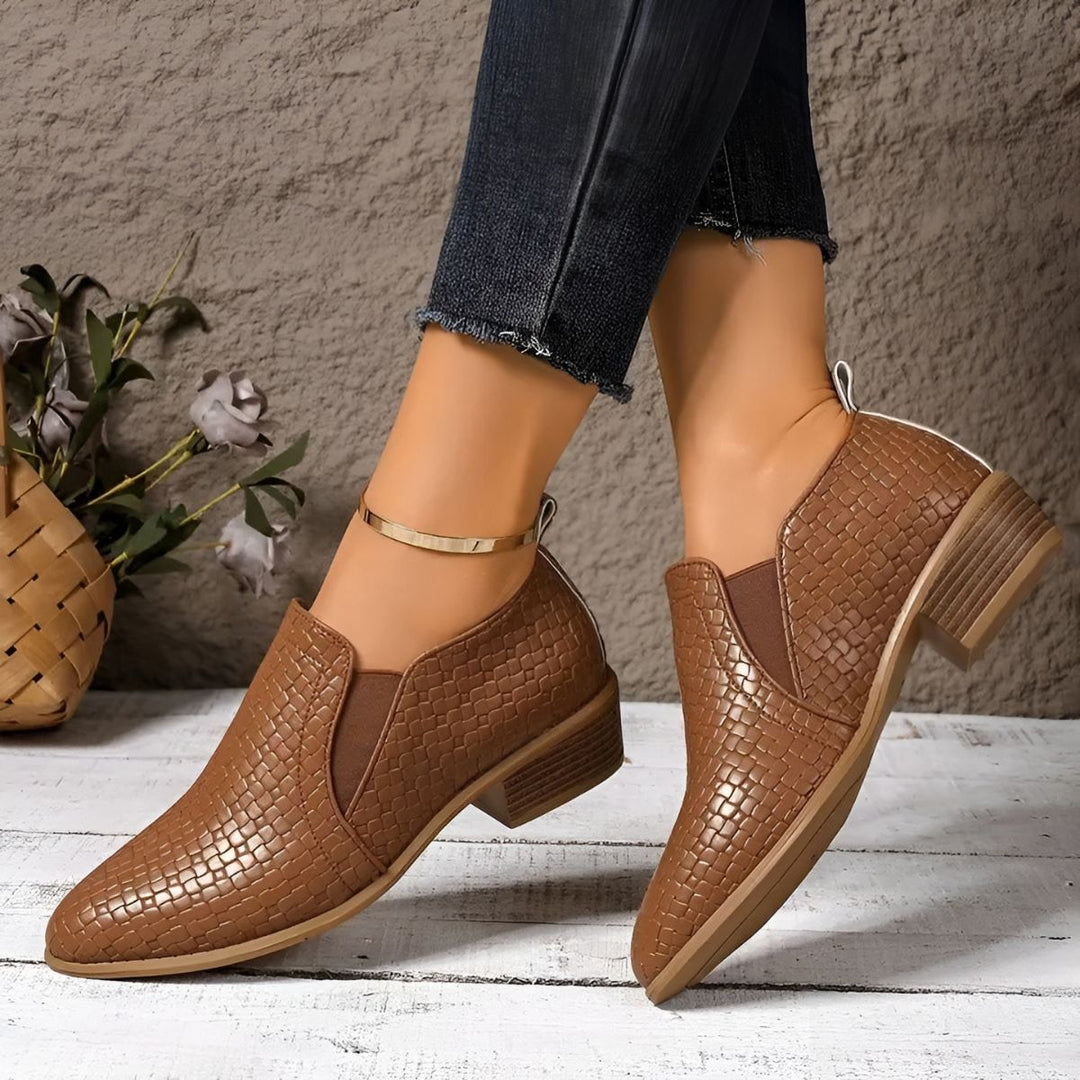 Alexia | Scarpe Oxford Ortopediche in Pelle Elegante