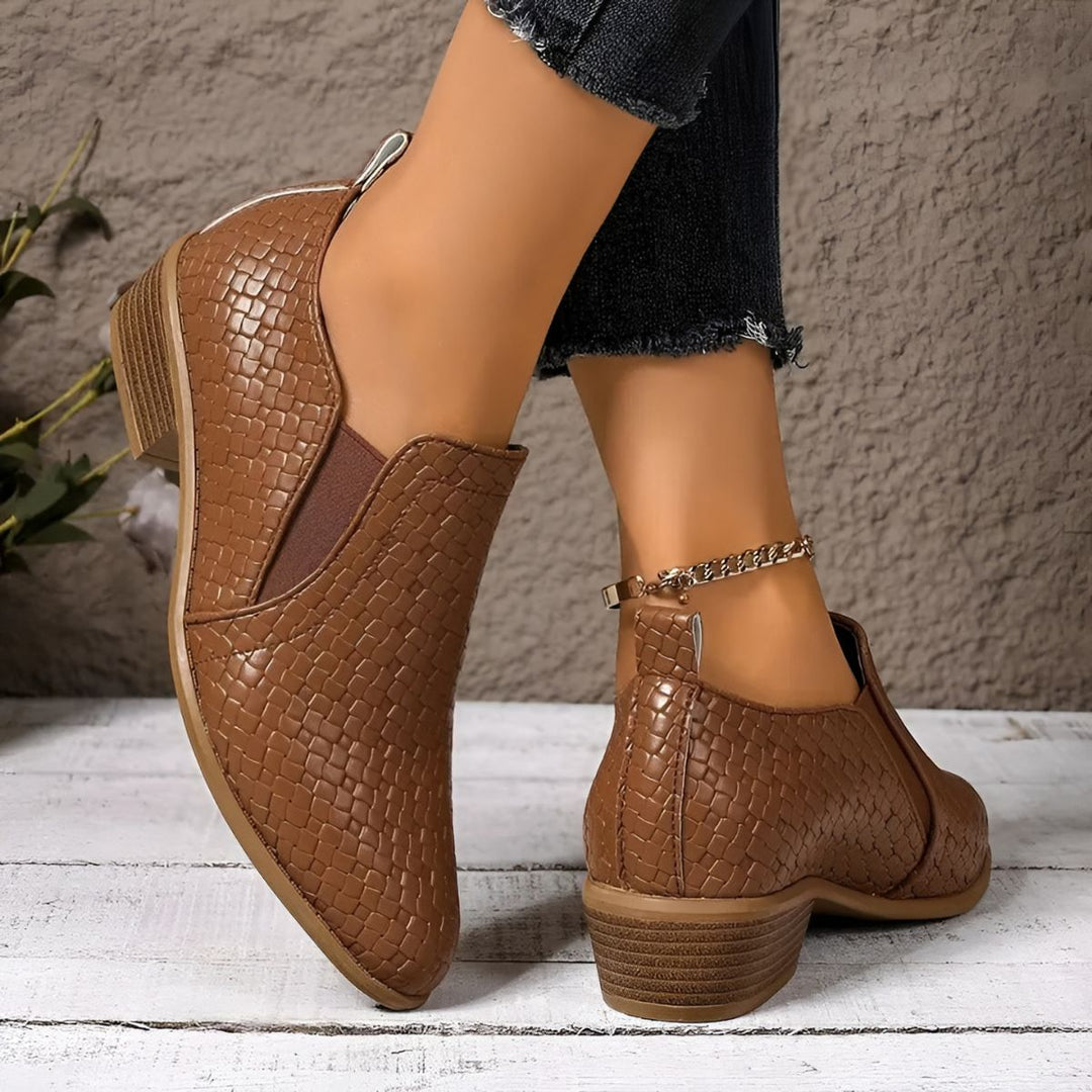 Alexia | Scarpe Oxford Ortopediche in Pelle Elegante