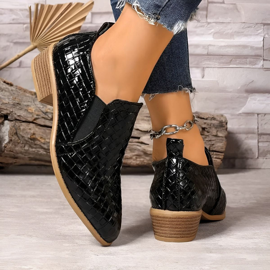 Alexia | Scarpe Oxford Ortopediche in Pelle Elegante