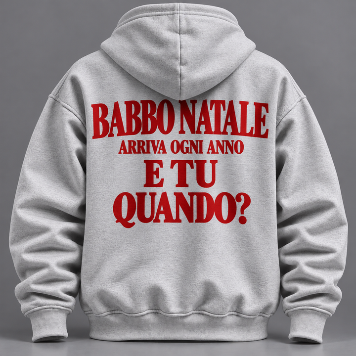 Felpa con Cappuccio Natalizia Unisex–Edizione Natalizia